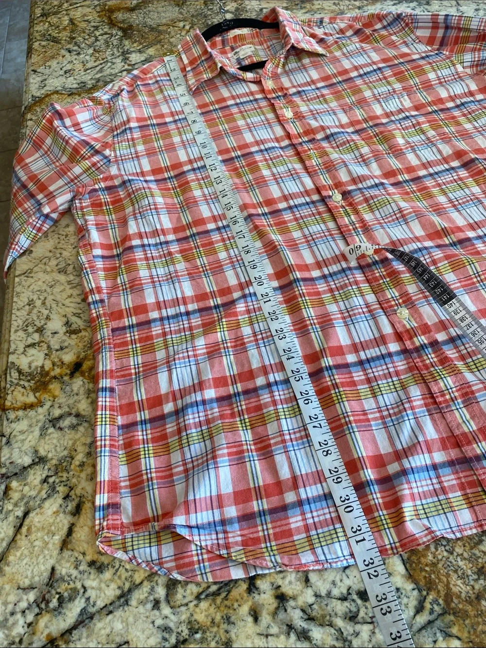 J. CREW Cotton Plaid Shirt